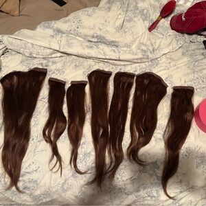 Luxurious Brown Hair Extensions